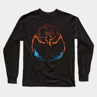 Dragon flame Long Sleeve T-Shirt